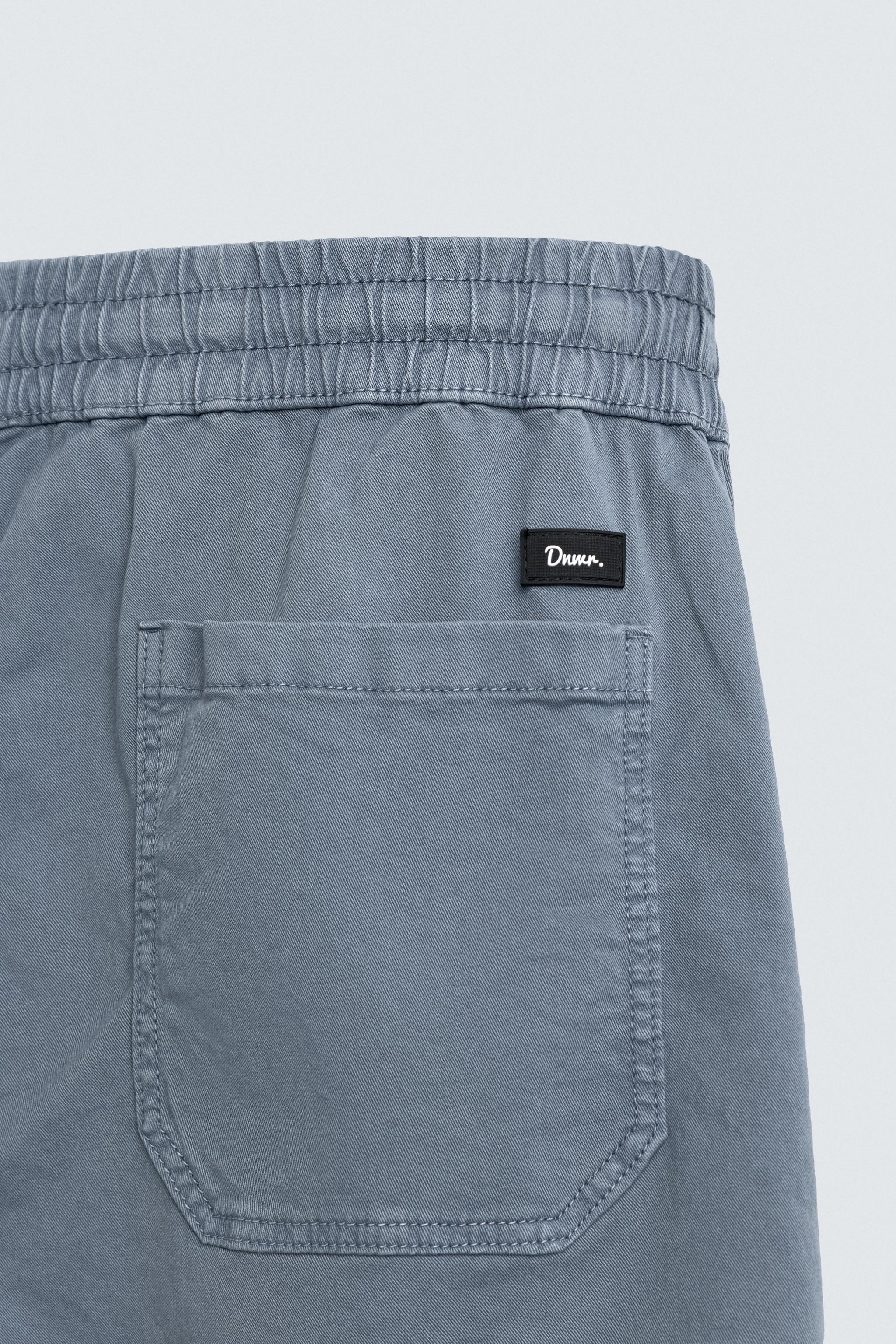 SHORT EN TWILL COUPE DÉCONTRACTÉE
